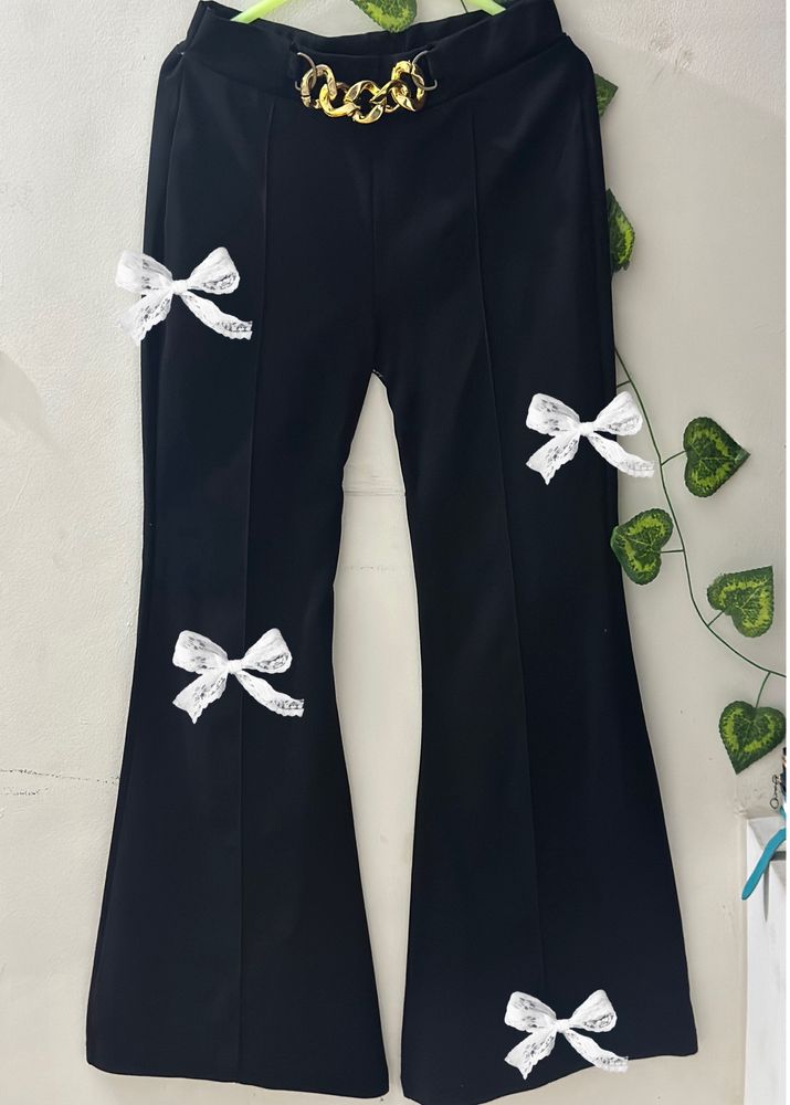 Chained Bootcut Formal Pant