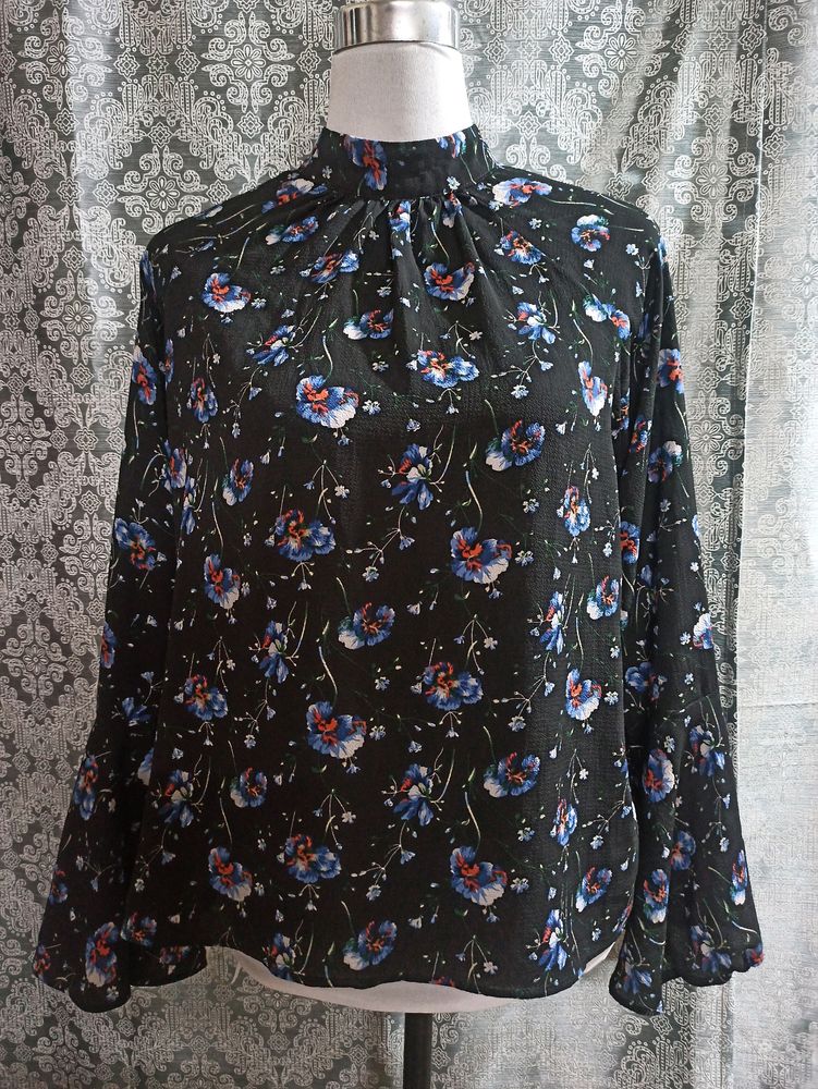 Floral Korean Top