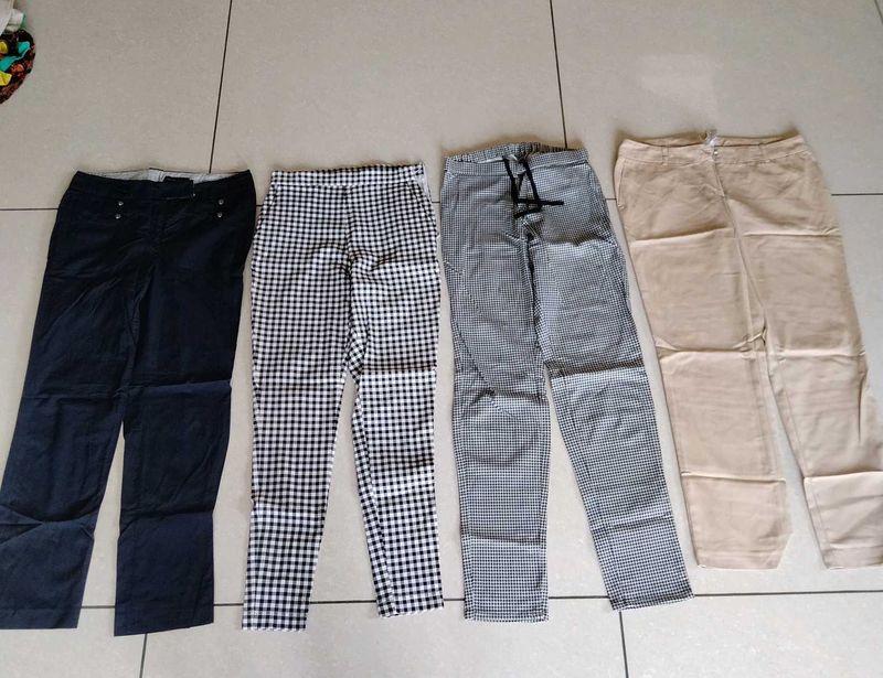 4 Stylish Pant Combo