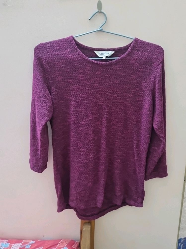 Purple Sweatshirt