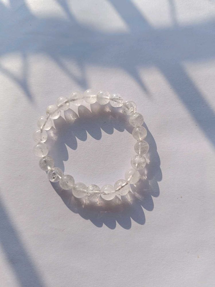 Clear Quartz Crystal Bracelet