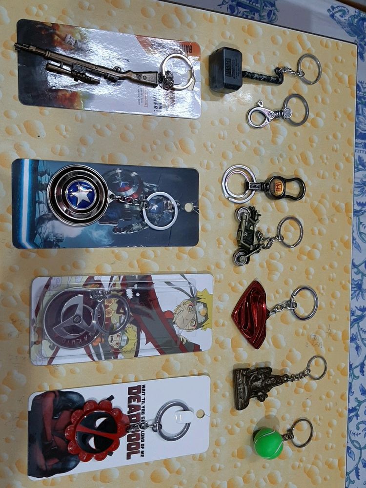 New Heavy Keychains Combo