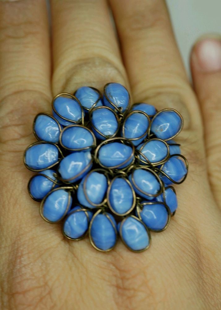 Pair Of Chunky Statement Rings