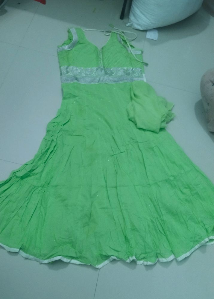 New Green Pista Dress