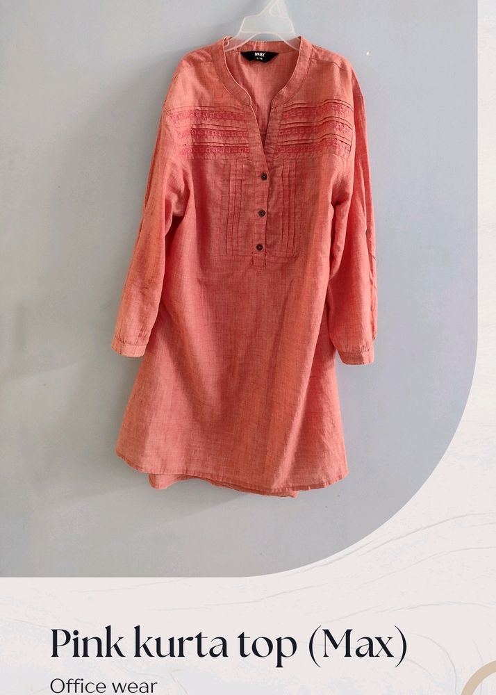 Pink Kurta Top (Max)