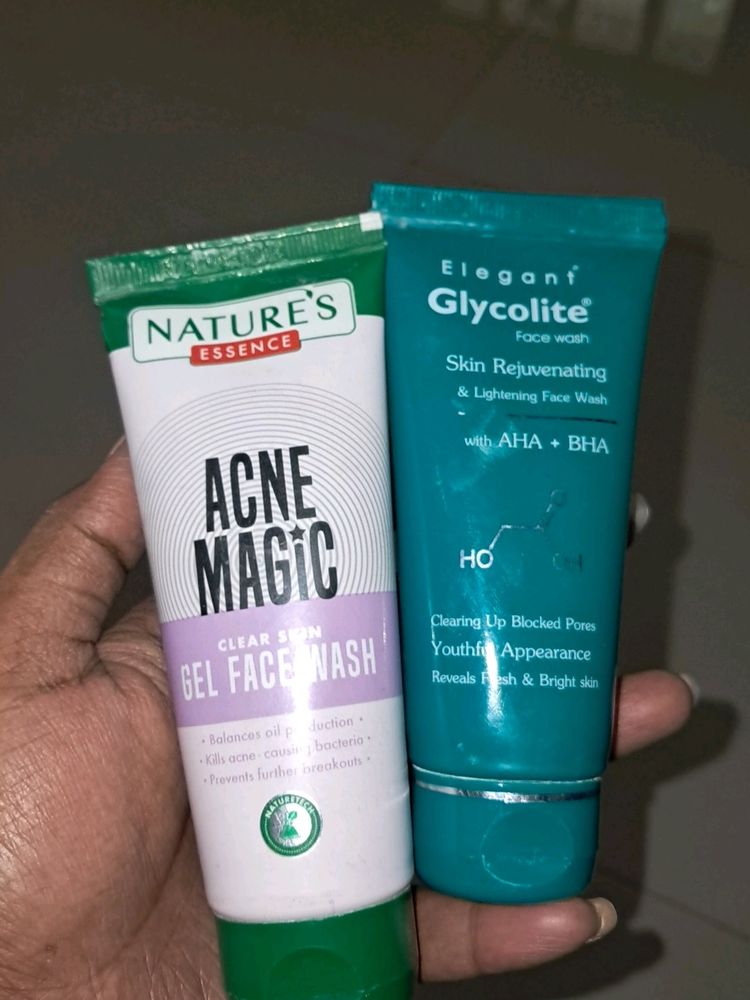 Nature's Essence & Glycolite Face Wash Combo