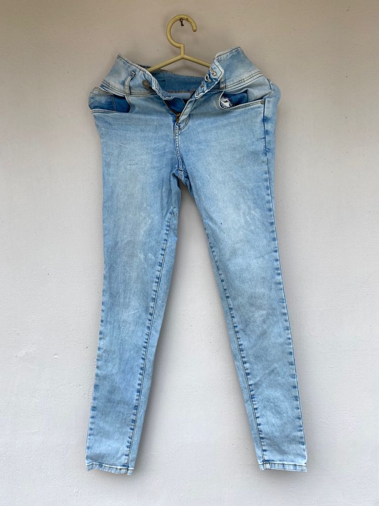 Light blue Women High Rise Jeans