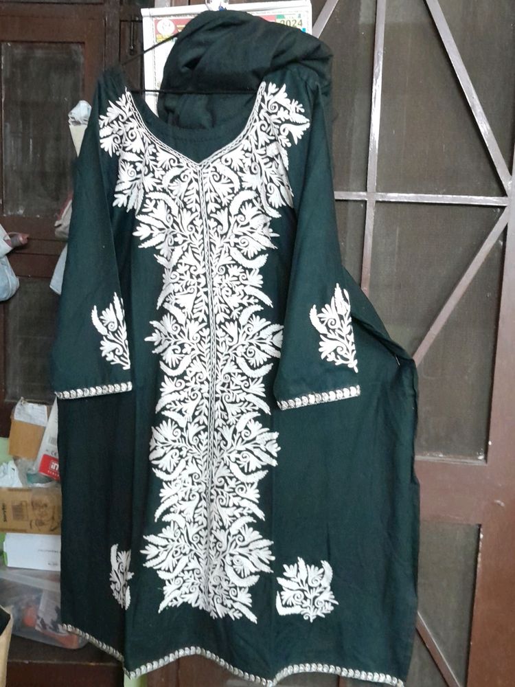 Beautiful TailorMade HAND EMBROIDERY KASMIRI SUIT