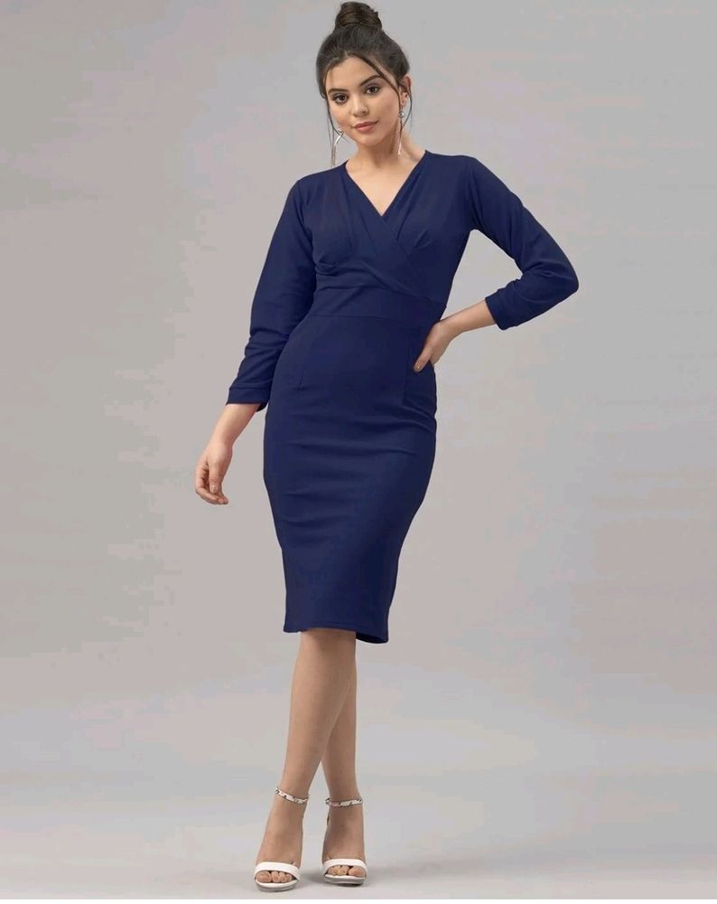 Navy Blue bodycon dress