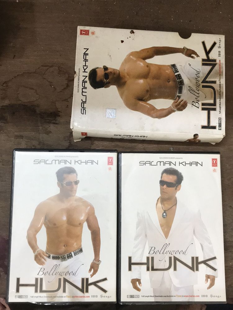 Bollywood Hunk Salman Khan Audio CD  5 Se