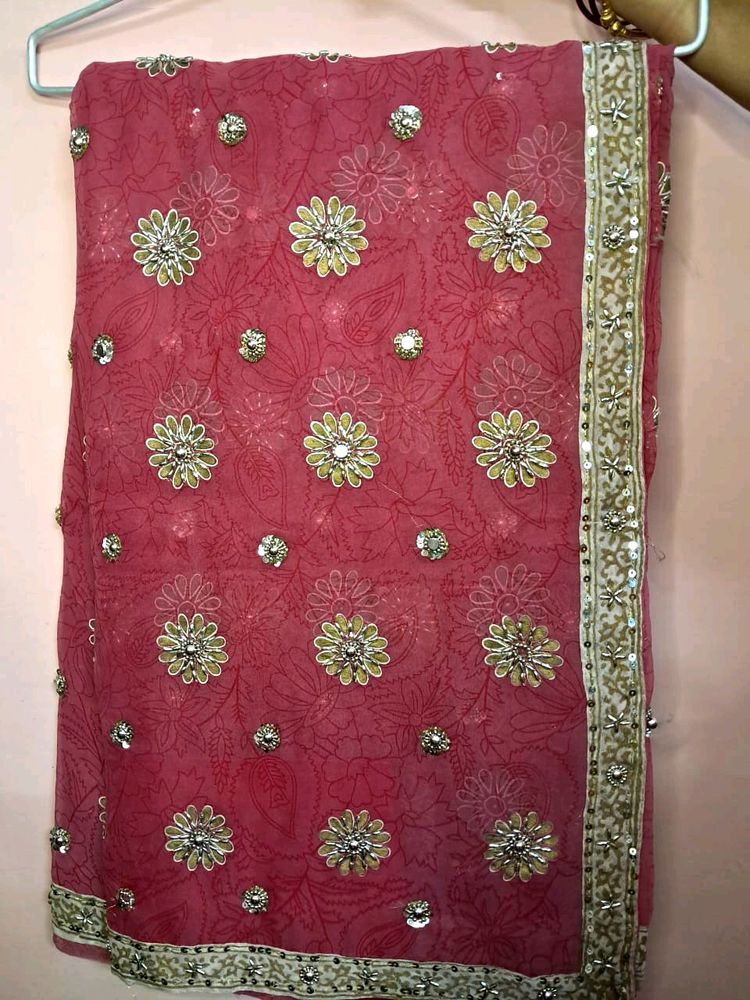 Beautiful Whole Work Saree In Quality