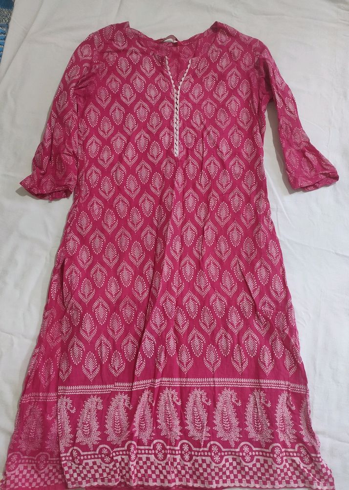 Pink Kurti