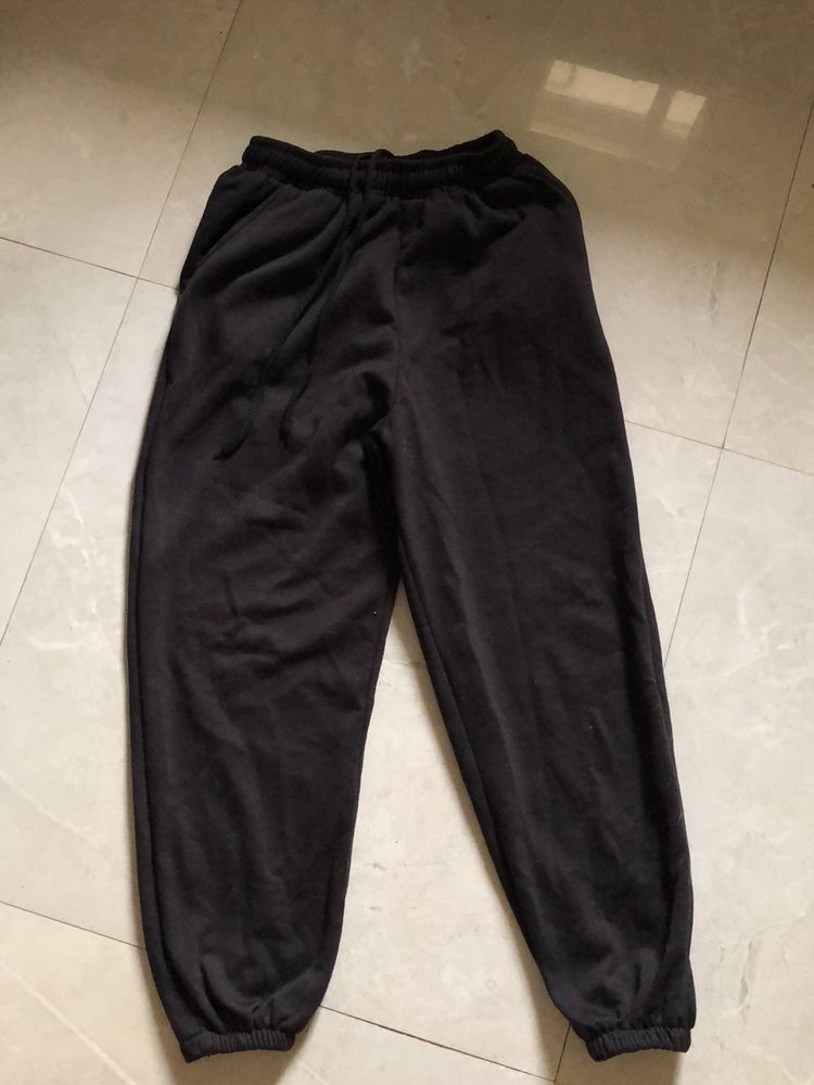 Black Track Pant