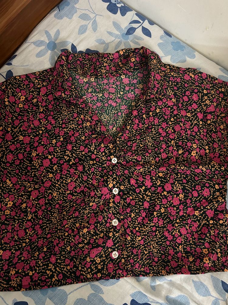 Floral Crop top for women