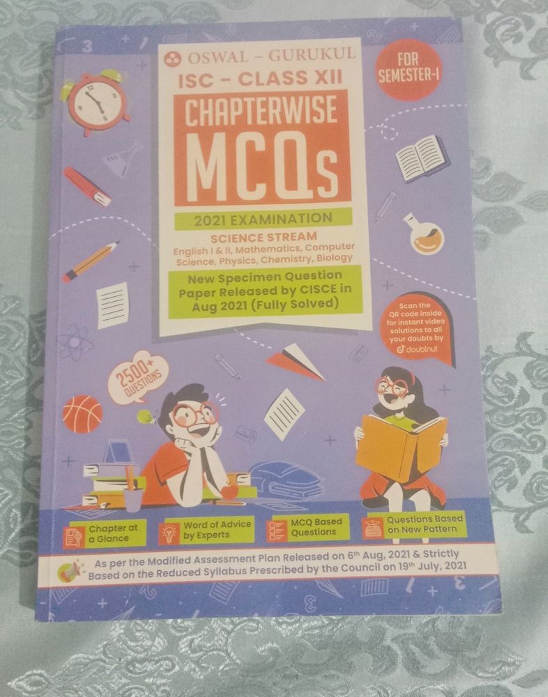 ISC Chapter Wise MCQs For 12th