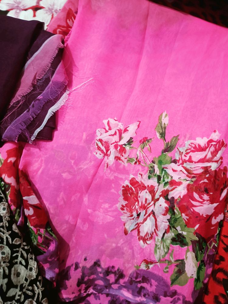 Trending Floral Print Saree