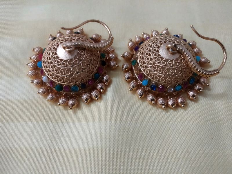 New Matte Finish Jhumki