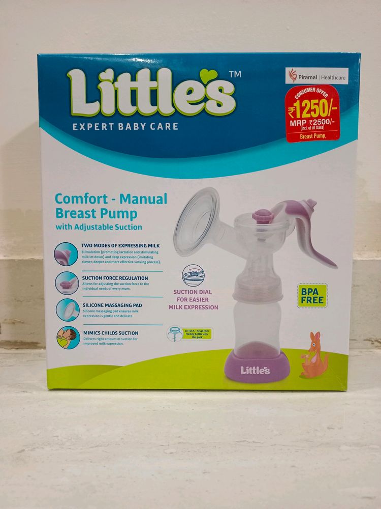 Littles New Manual Breast Pump