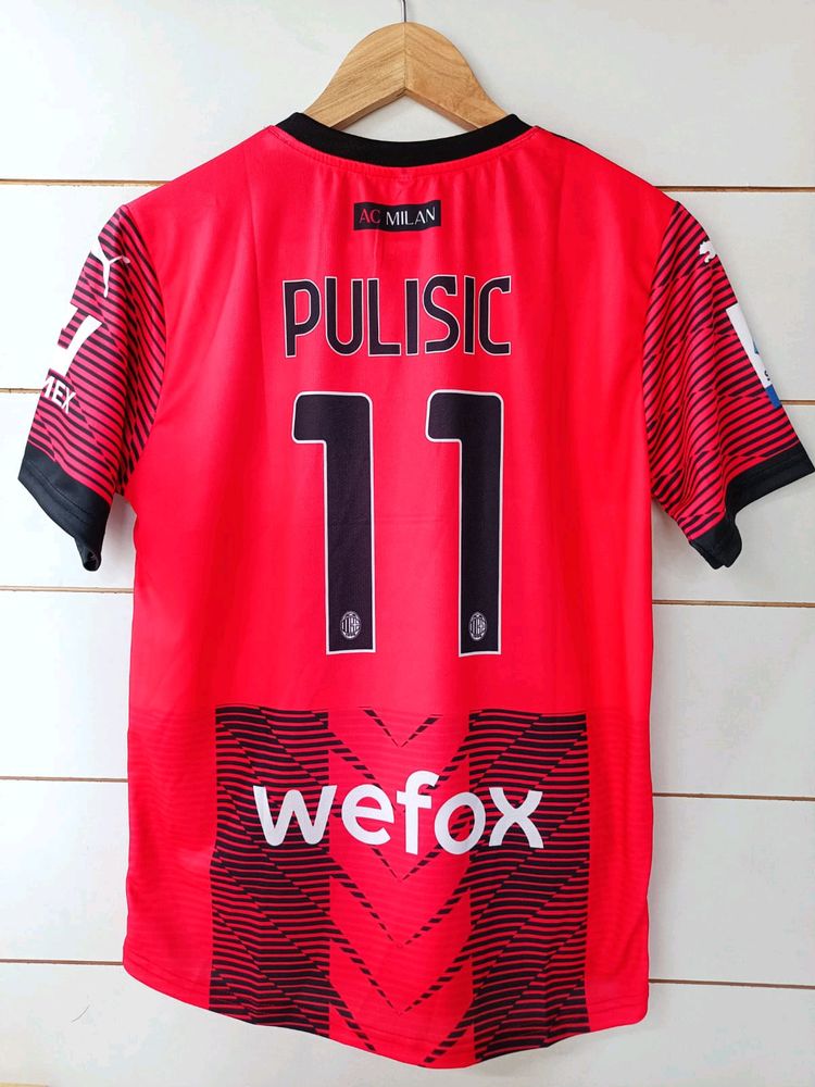 Ac Milan Pulisic home Jersey