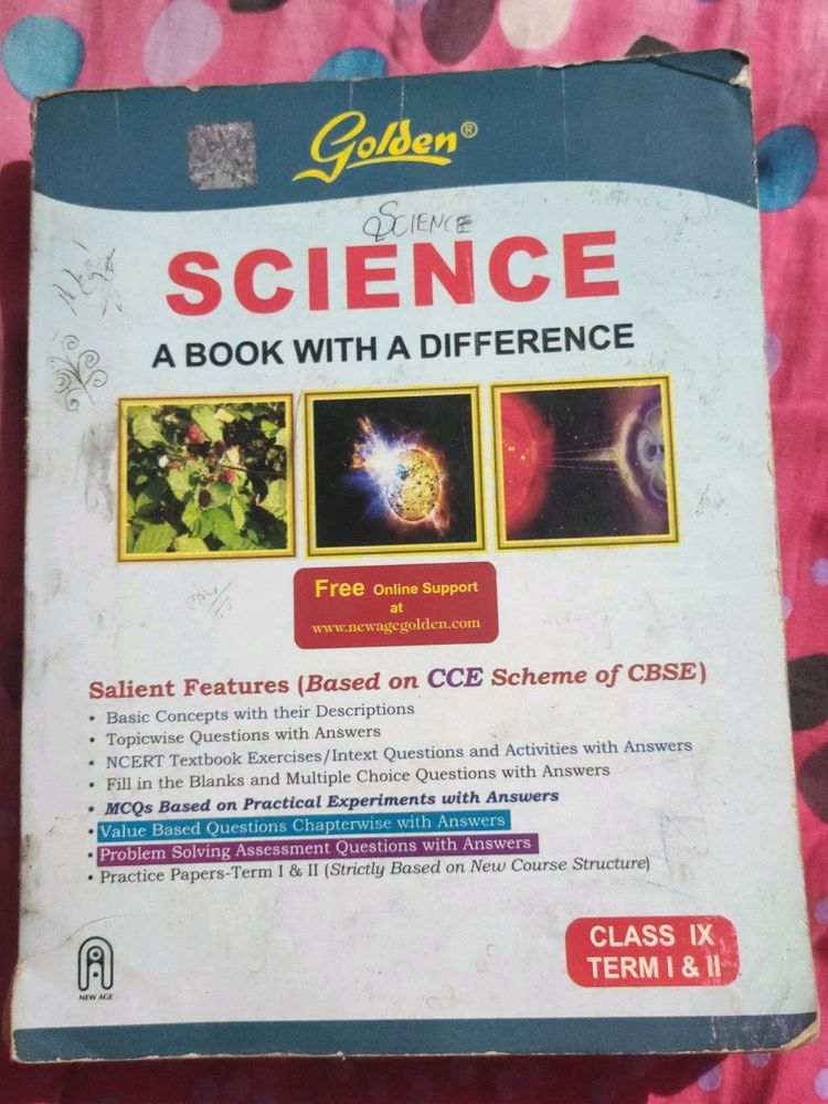 Golden Guide - Science Class 9 Textbook