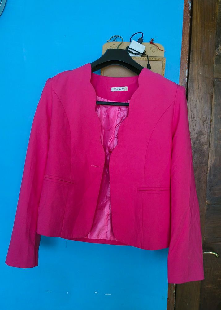 Beautiful Rose Pink Blazer