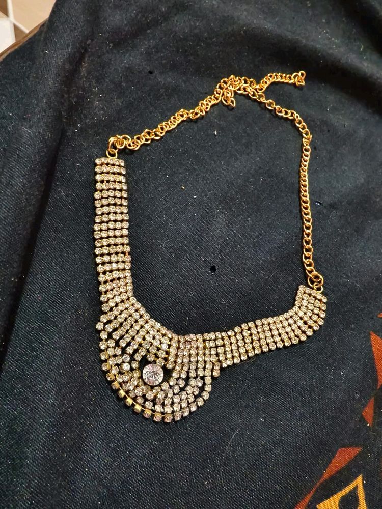 Neck Piece Chokar For Gowns