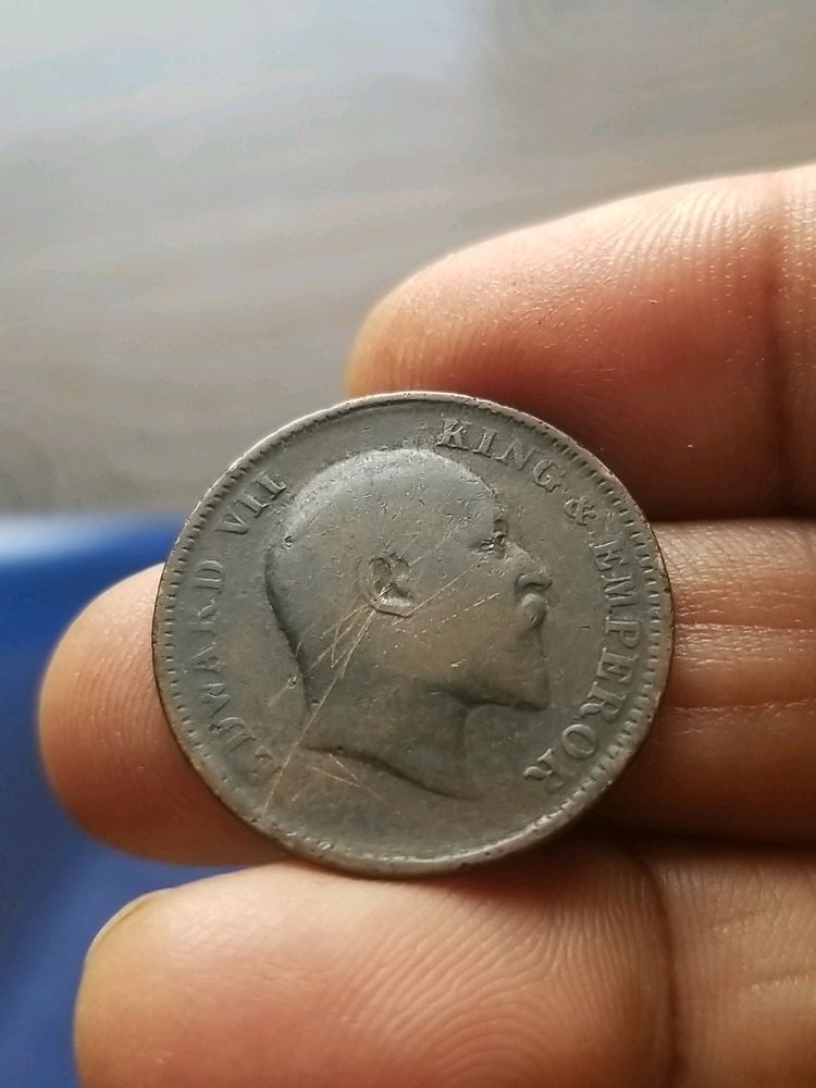 One Quarter Anna Of 1907