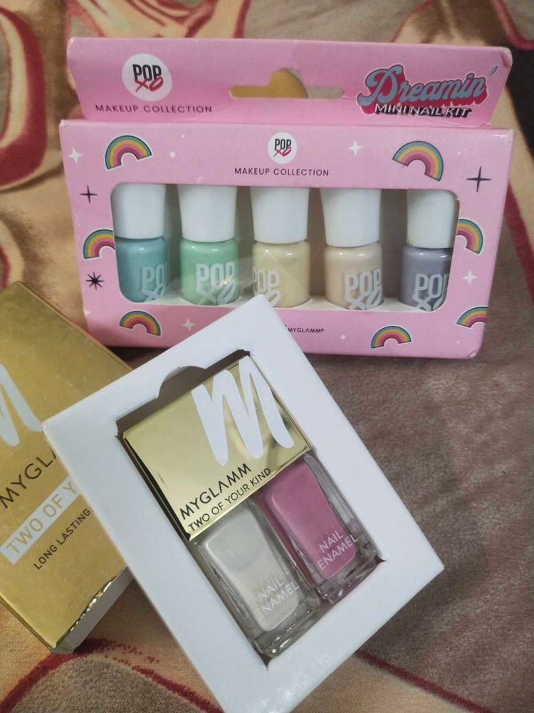 Nail Enamel Kit Combo Pack 2