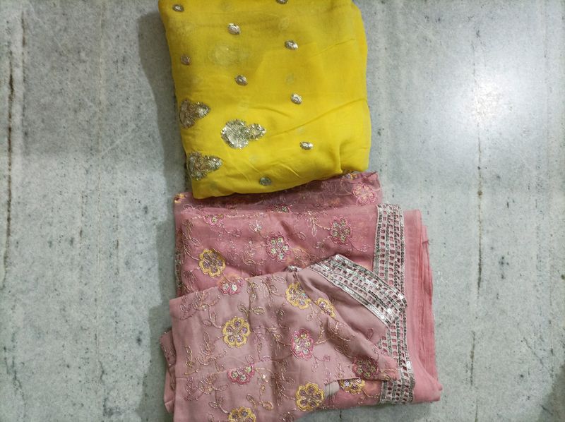 Alert Ladies! Combo Of 2 Wedding Wear Sarees