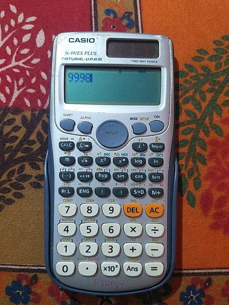 Casio Scientific Calculator Calsi