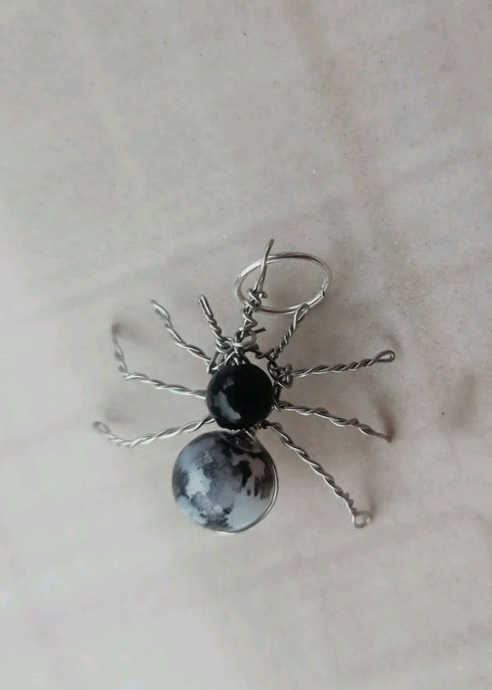 Handmade Spider Pendant Necklace