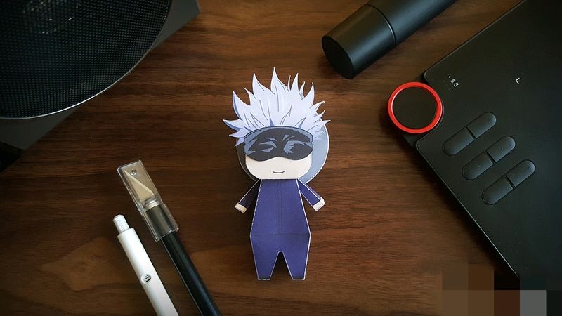 Jujutsu Kaisen Gojo Satoru Chibi Figurine (Paper)