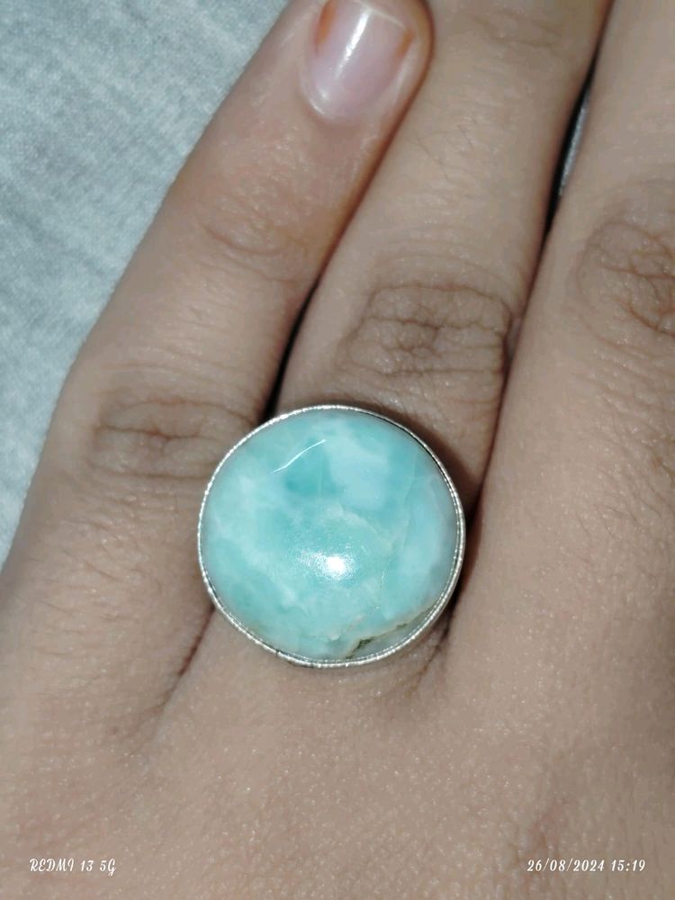 Larimar Stone Ring