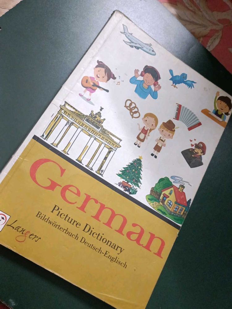 German Picture Dictionary By Langers International