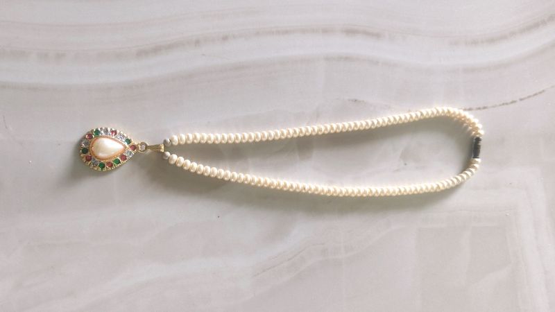 Beautiful White Pearl Necklace