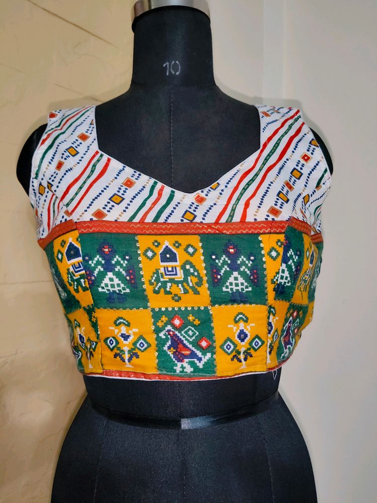 New Navratri Tasseled Blouse