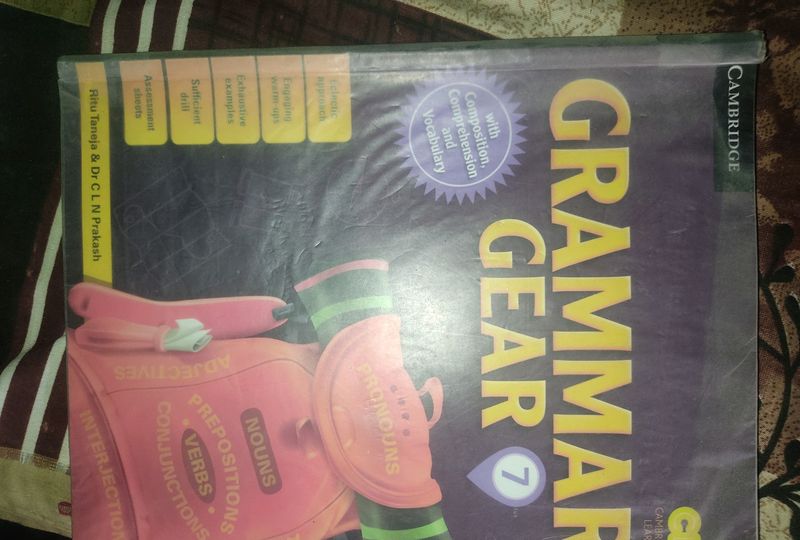 Grammar Book For Class 7 Good Condition New