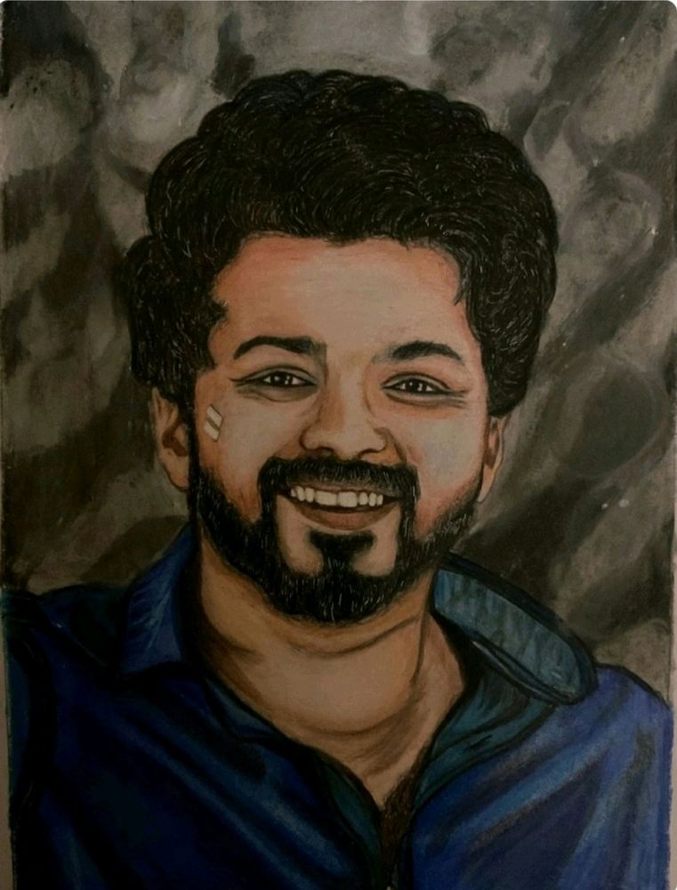 Thalapathi Vijay Art