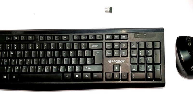 Lapcare 2.4Ghz Wireless Keyboard & Mouse Combo