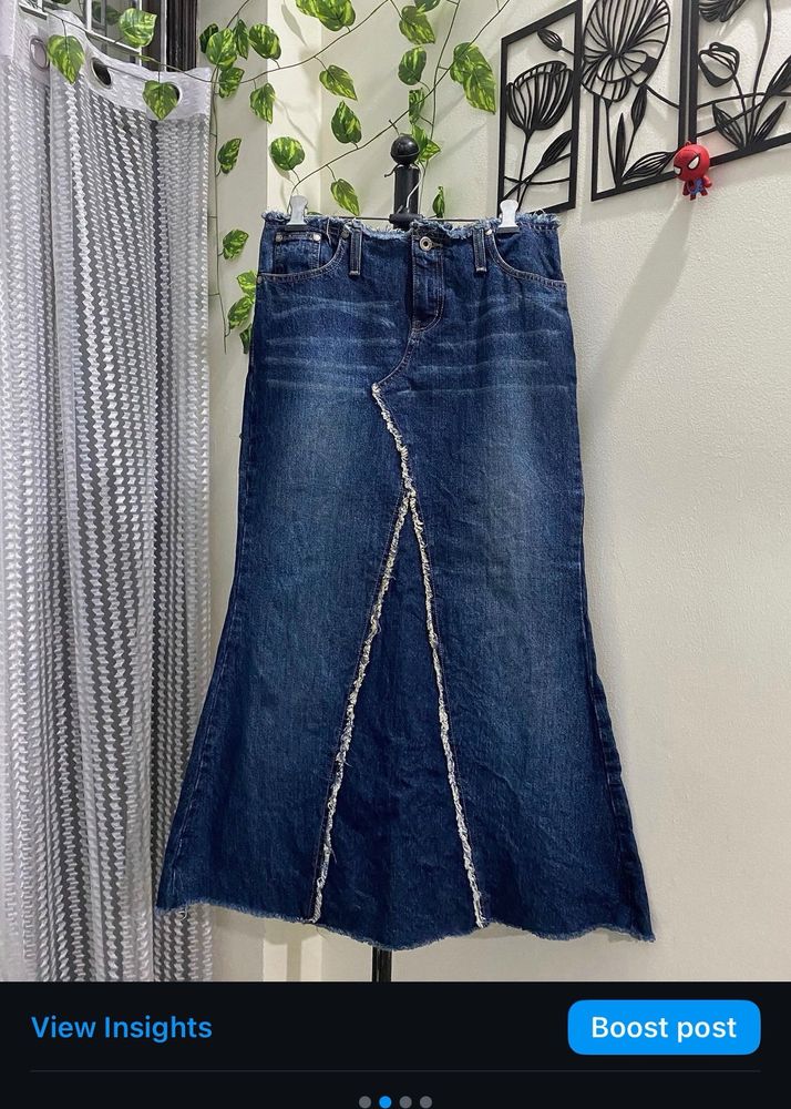 Denim Skirt