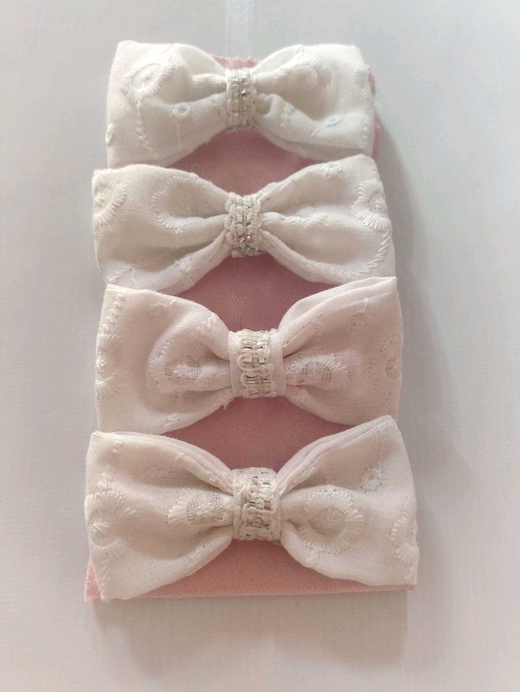 PACK OF 4 BOW CLIP🎀