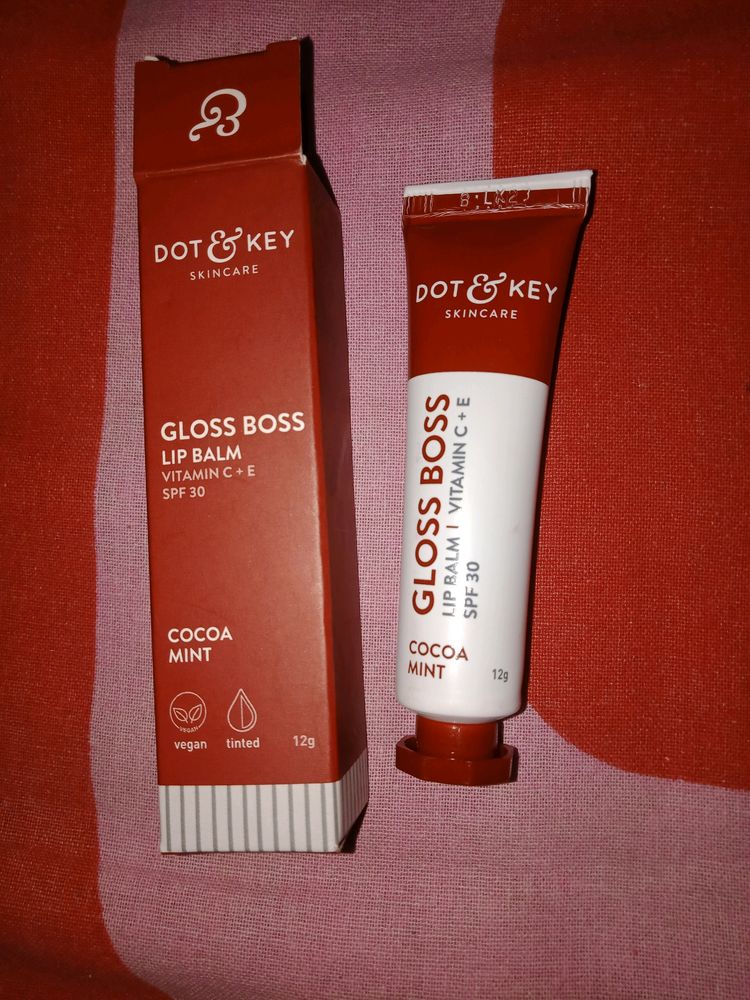 Dot & Key Gloss Boss Lip Balm- Cocoa Mint