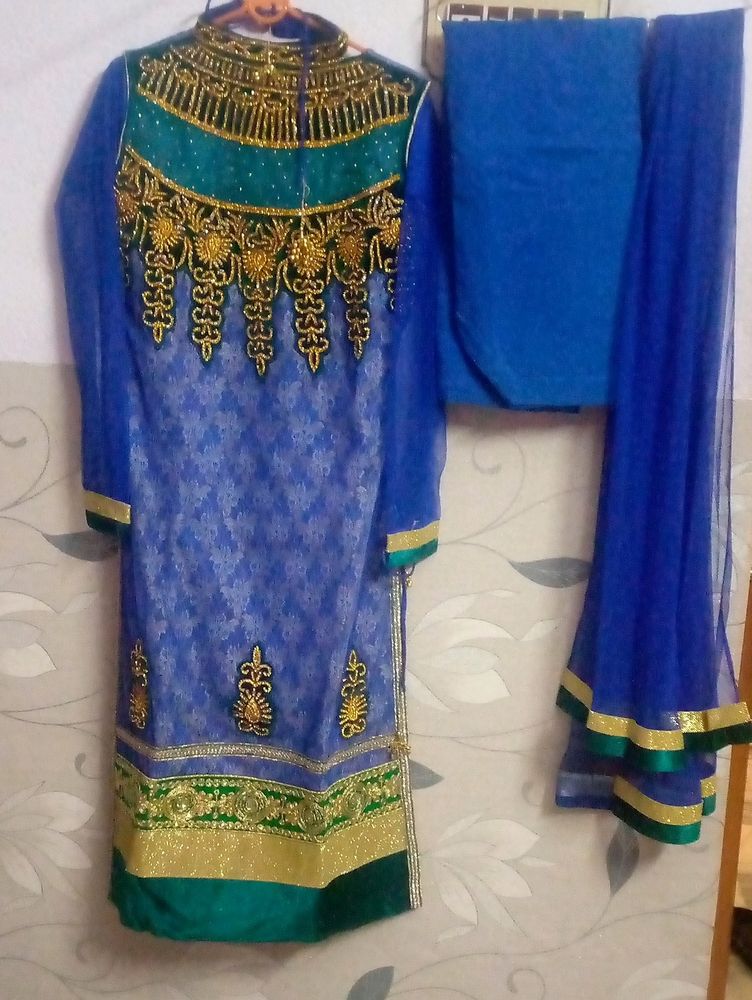 Full Embroidery Kurta Set