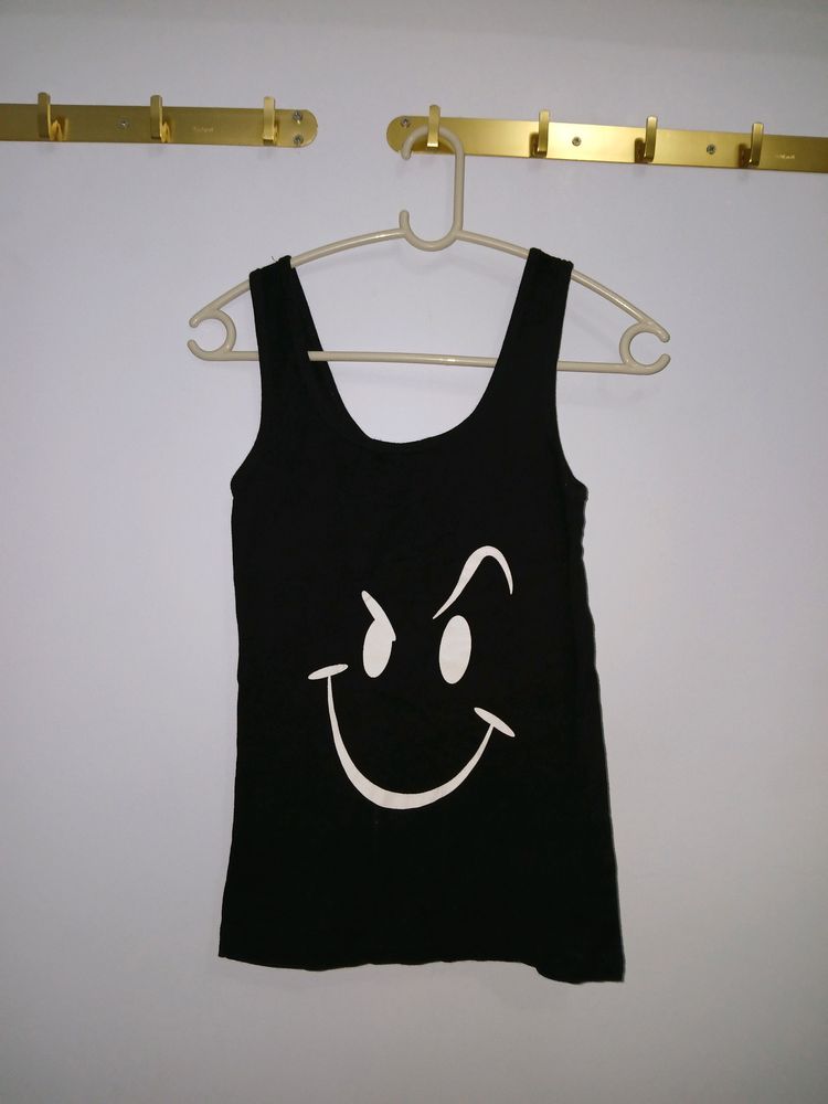 Friskers Tank Top Combo Grey and Black