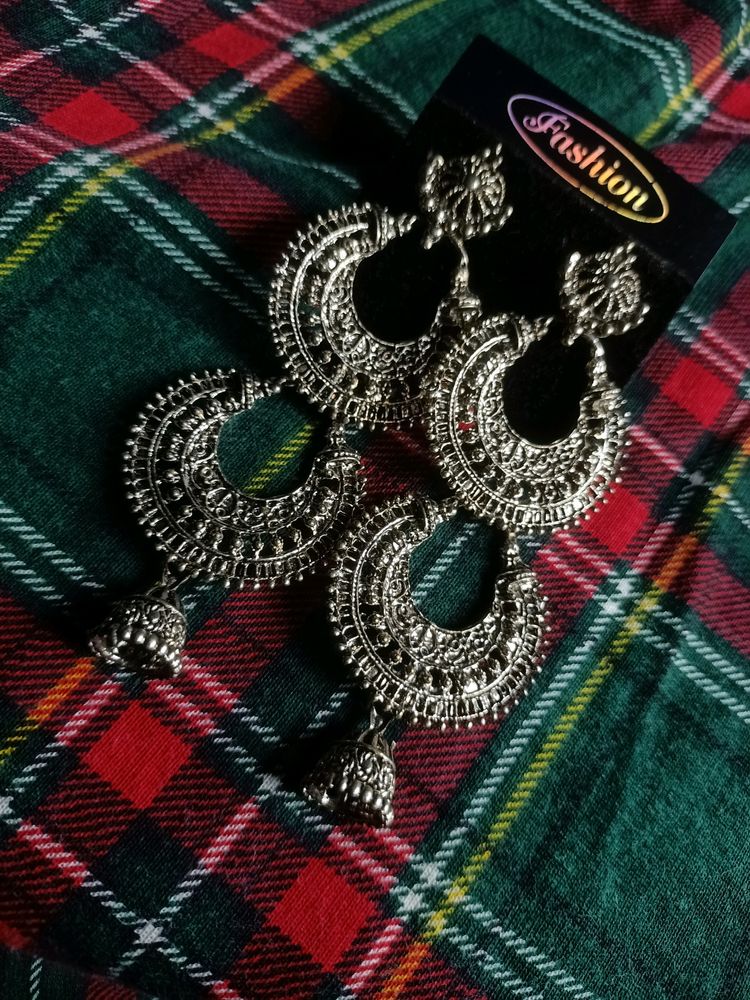 Oxidised Earrings