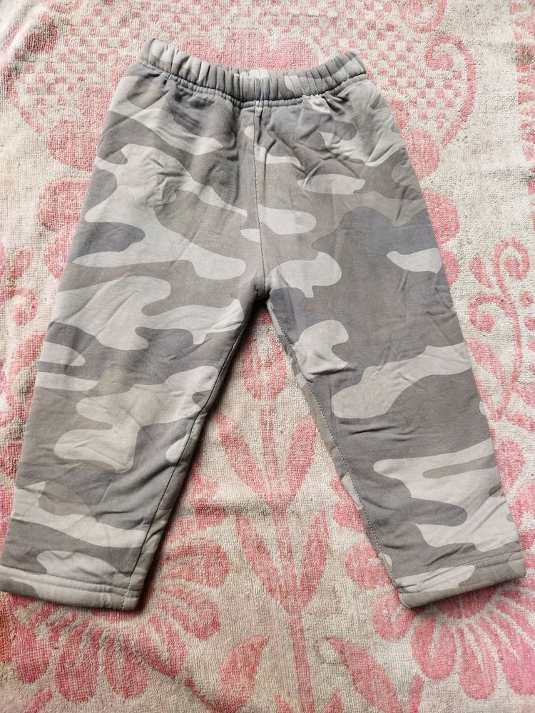 Army Print Child Winter Pant 2-4 Years