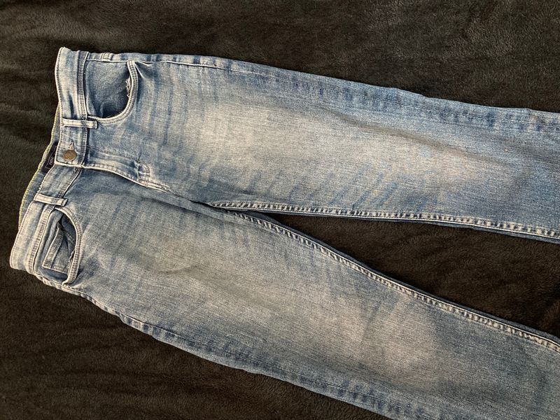 Blue Denim Skinny Fit Jeans