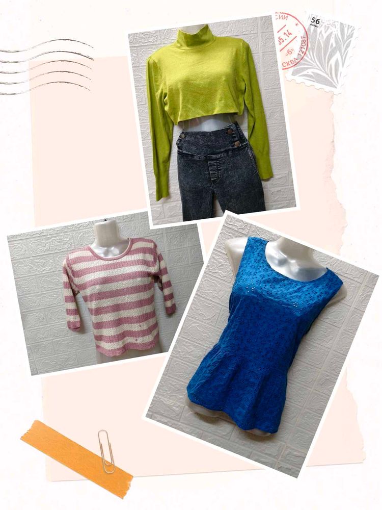 Combo Of Tops For Medium To L Size Women