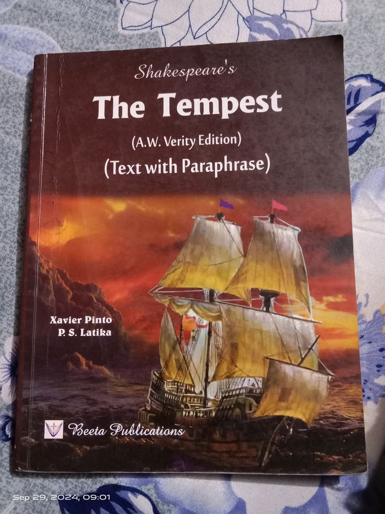 The Tempest Textbook For Icse Students