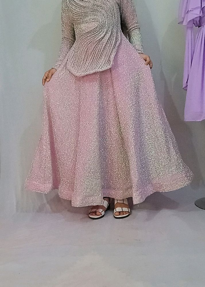 Designer Pink Gown